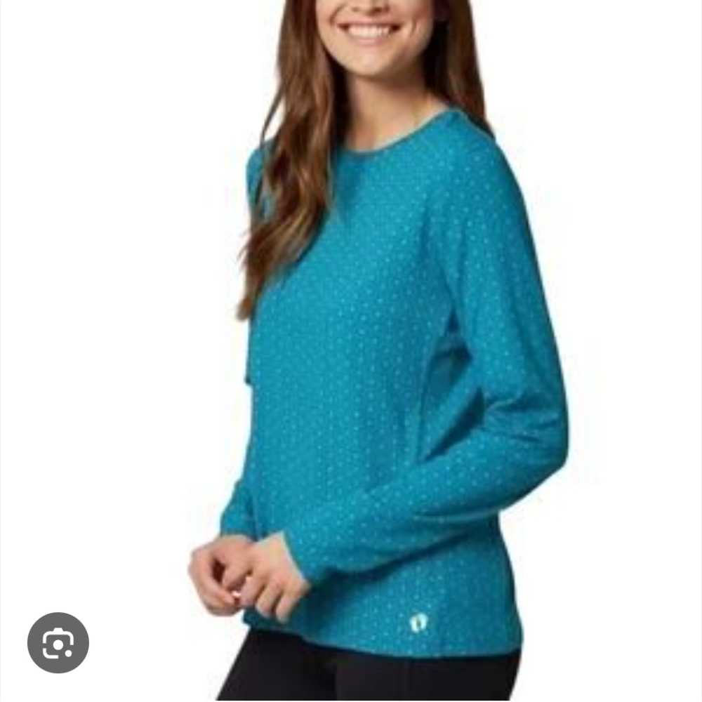 Hang Ten Teal Long Sleeve Tee